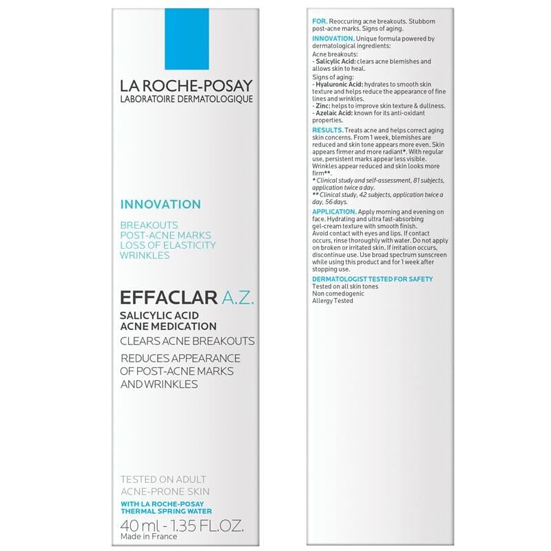 Effaclar A.Z. Gel Azelaic Acid Acne Treatment