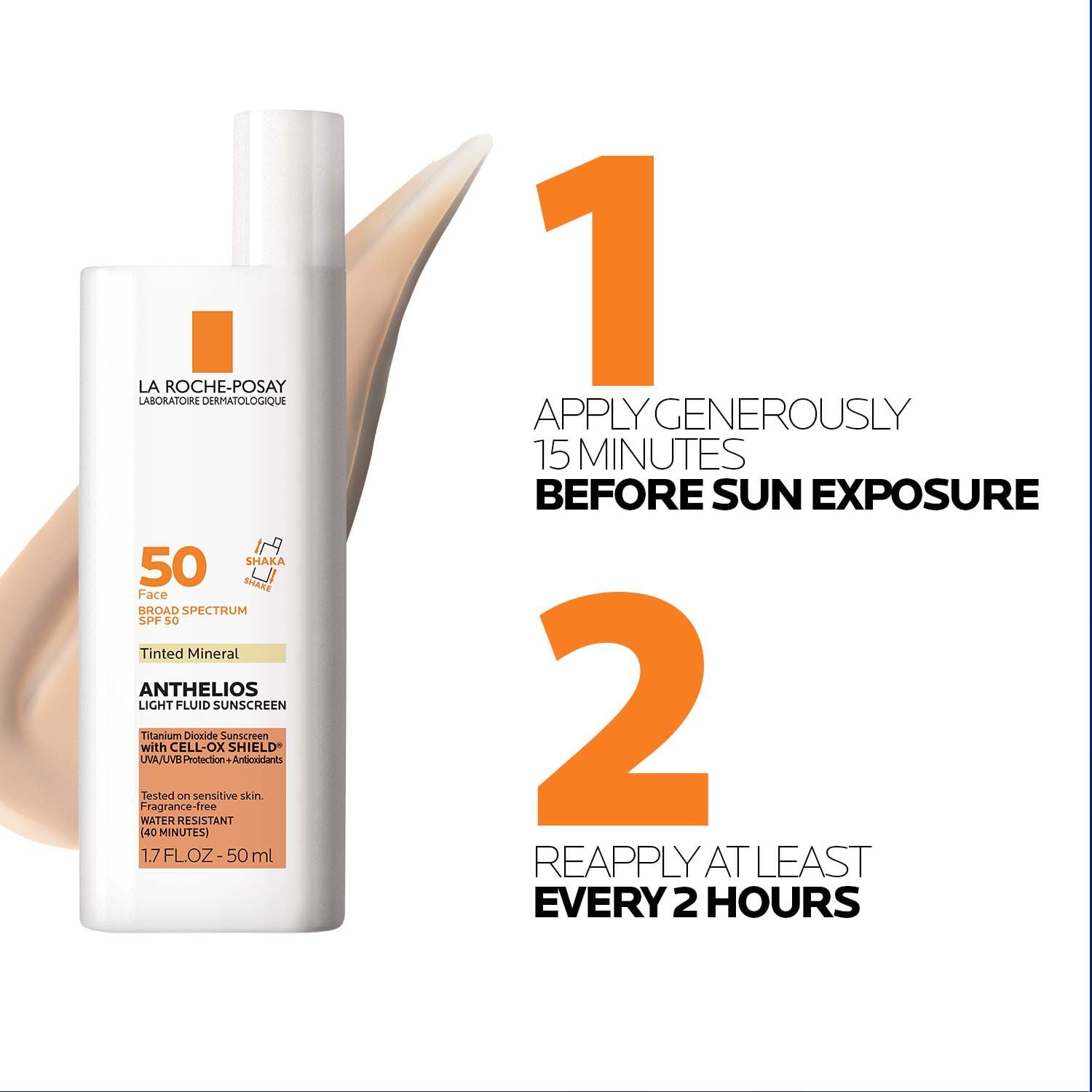 Anthelios Mineral Tinted Sunscreen for Face with SPF