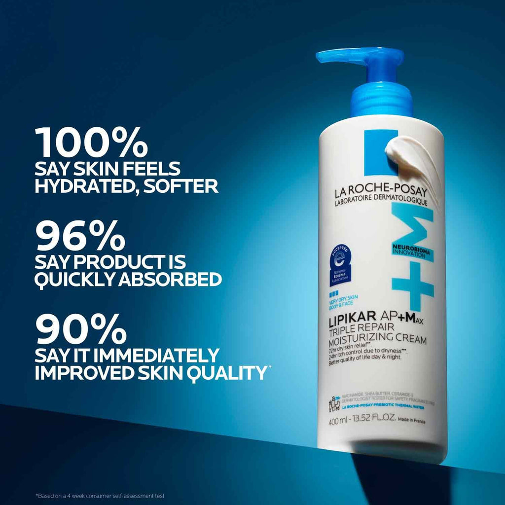 Lipikar AP+ Body Wash & AP+M Moisturizing Cream Set
